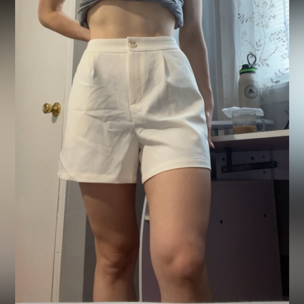 White shorts